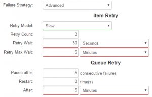 Queue Error Handling